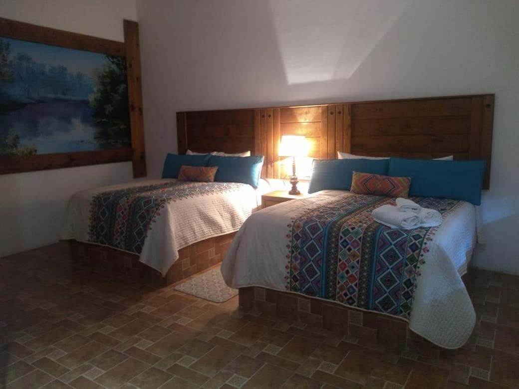 Hotel Hacienda Las Marias Meoqui Dış mekan fotoğraf