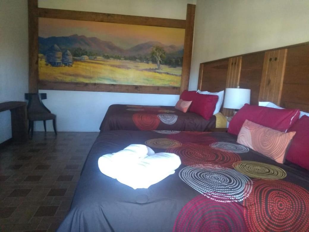 Hotel Hacienda Las Marias Meoqui Dış mekan fotoğraf